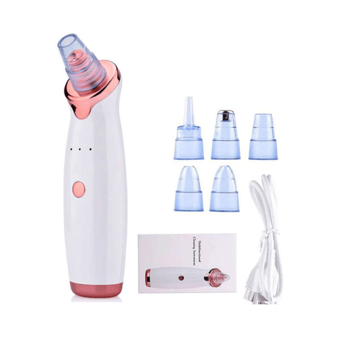 Chargeable Blackhead Removal Machine Black Head Remover Machine - Acne Pimple Pore Cleaner Vacuum Suction Tool Blackhead Removal On Nose Sucking Machine Blackheads Removal Device Derma Suction