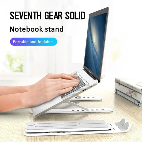 New High Quality Laptop Stand - Adjustable Portable Laptop Stand For Desk - Foldable Plastic Non-slip Stand For Laptop And Tablet